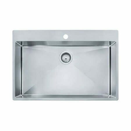 FRANKE KITCHEN SINK 9 in. SNG 18G HFS3322-2